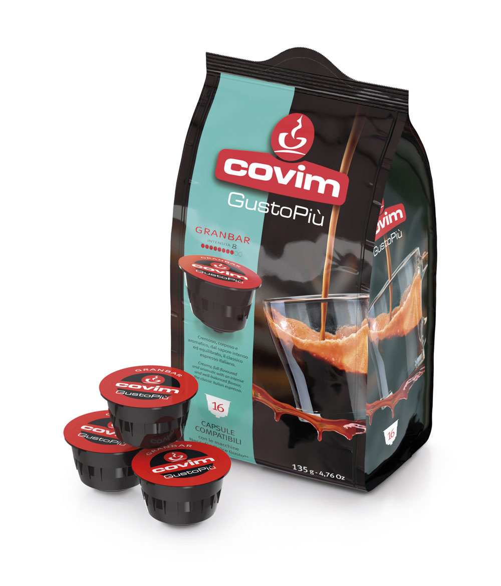 Ковим кафе капсули Гранбар 16 бр. DG система