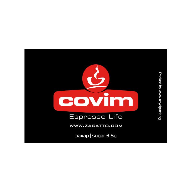 Ковим захар бяла пакет. 3.5 гр./1000 бр.