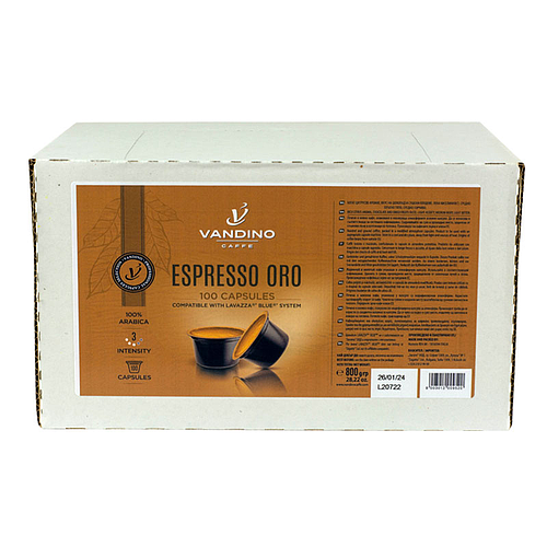 Вандино кафе капсули Еспресо Оро 100 бр. LB система