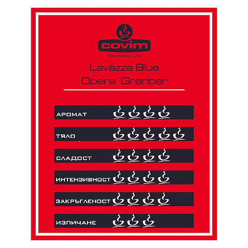 Ковим кафе капсули Гранбар Опера 100 бр. LB система