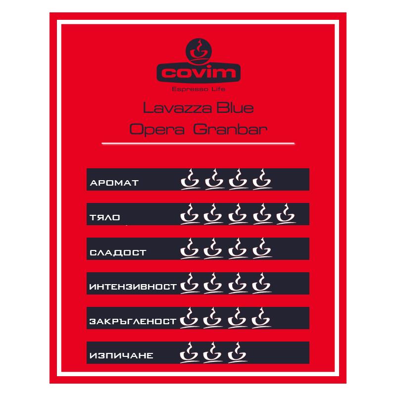 Ковим кафе капсули Гранбар Опера 100 бр. LB система