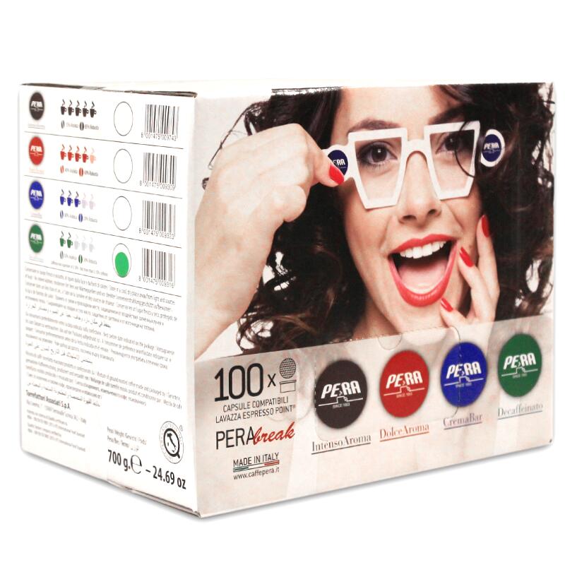 Пера кафе капсули Брейк Долче Арома 100 бр. EP система