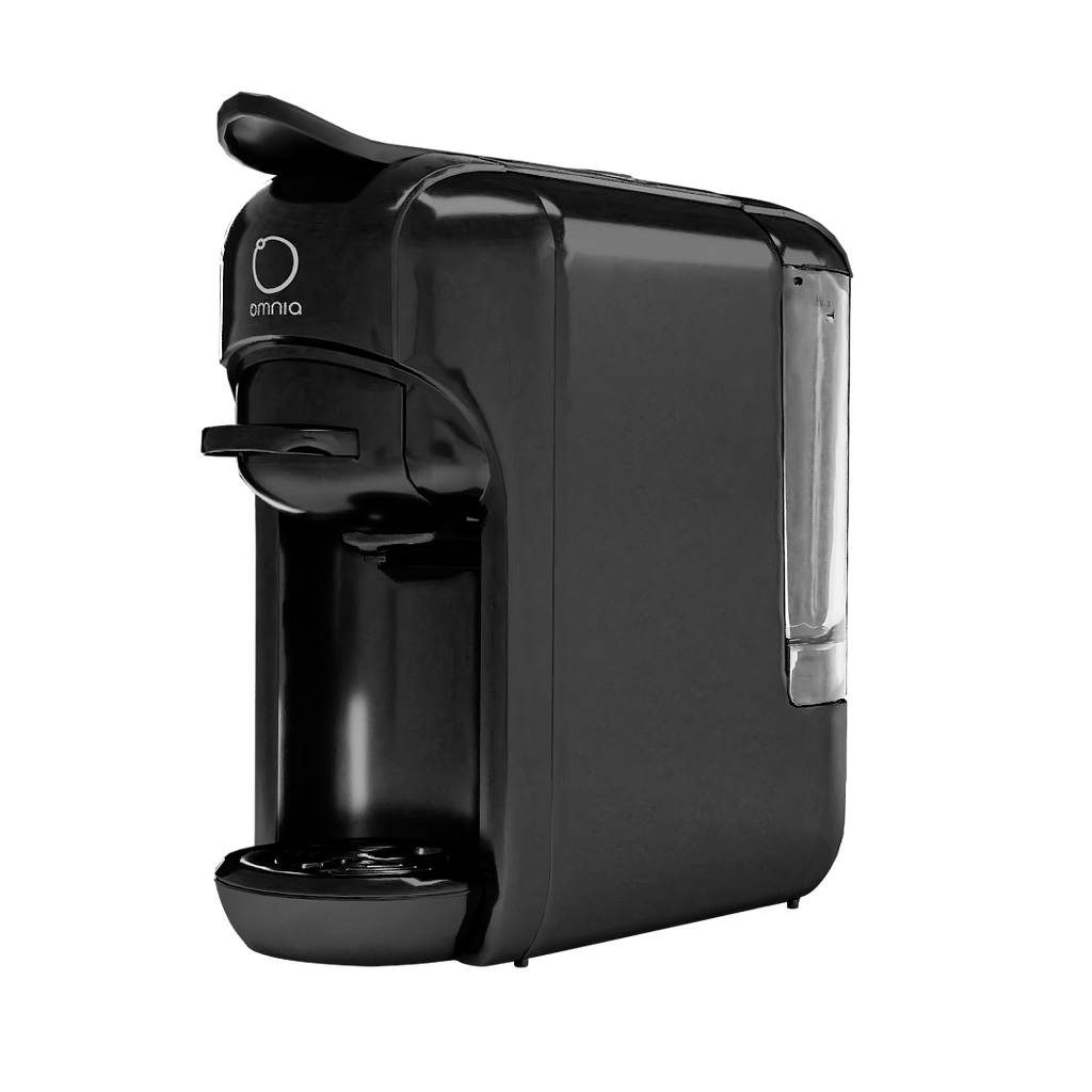 Омниа кафе машина комбинирана DG+NE черна 