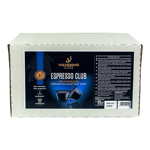 Вандино кафе капсули Еспресо Клуб 100 бр. LB система